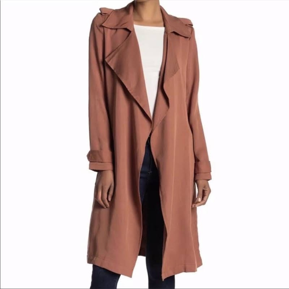 Bagatelle Mauve Trench Jacket